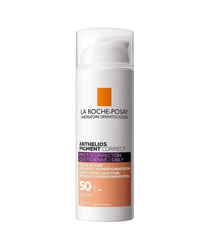 Anthelios Pigment Correct SPF 50+ la Roche Posay 1 Bote 50 ML Tono Medio
