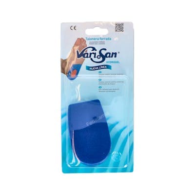 Talonera Forrada Hydrogel Varisan 1 Par Talla Pequeña