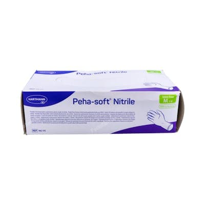 Guantes de Nitrilo Desechables Peha-soft Nitrile 100 Unidades Talla Mediana