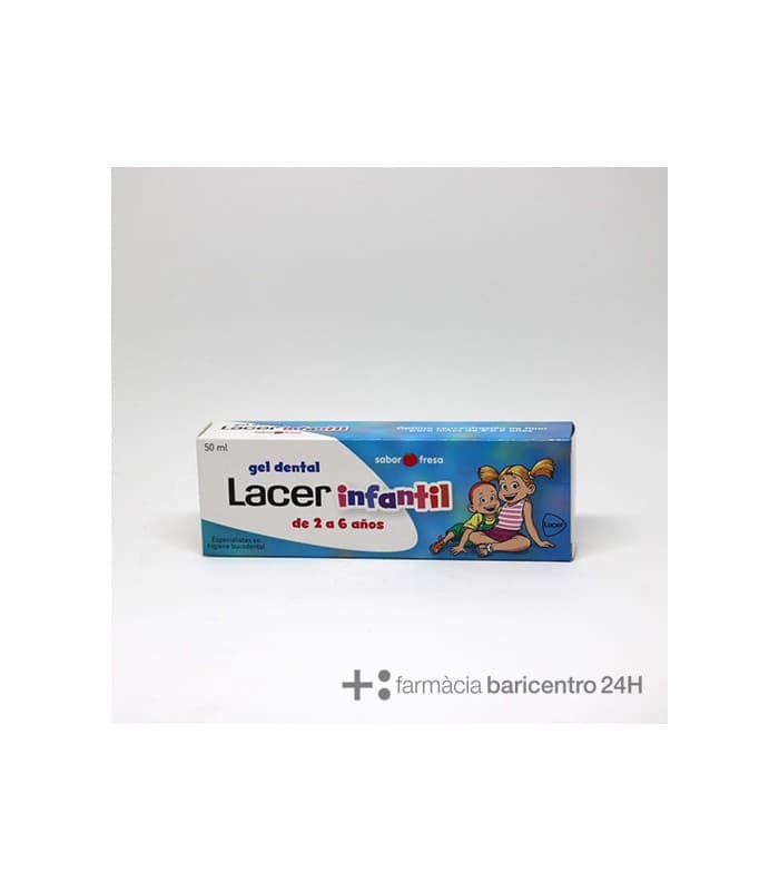 Lacer Infantil Gel Dental 1 Tubo 50 ML Sabor Fresa