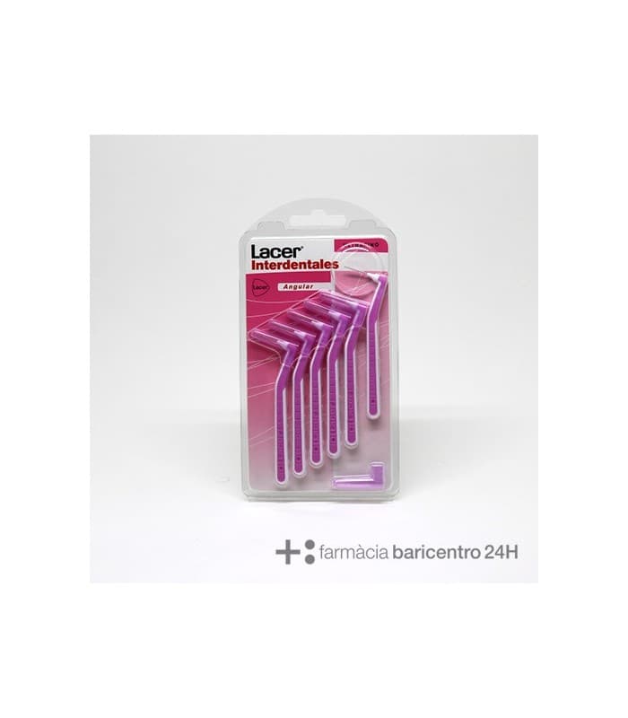 Cepillo Interdental Lacer Ultrafino Angular 6 Unidades