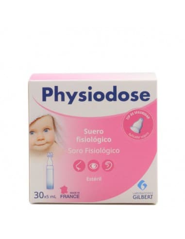 Physiodose Suero Fisiologico 40 Unidades Monodosis 5 ML