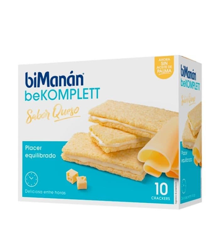 Bimanan Entre Horas Crackers de Queso 200 G 10