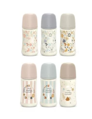 Biberon Tetina Fisiologica Silicona Premium Bonhomia 1 Unidad 270 ML Talla M