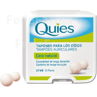 Tapones Oidos Cera Antirruido Quies 16 Unidades