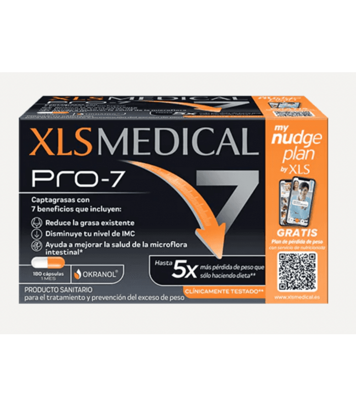 Xls Medical Captagrasas 180 Comp