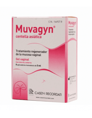 Muvagyn Centella Asiatica Monodosis 5 ML 8 Aplicaciones