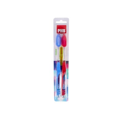 Cepillo Dental Adulto Phb Plus Suave Duplo