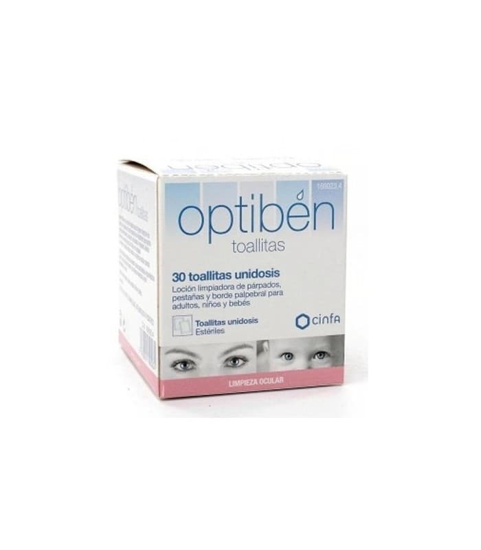 Optiben Toallita con Locion Limpiadora Higiene 30 Unidades