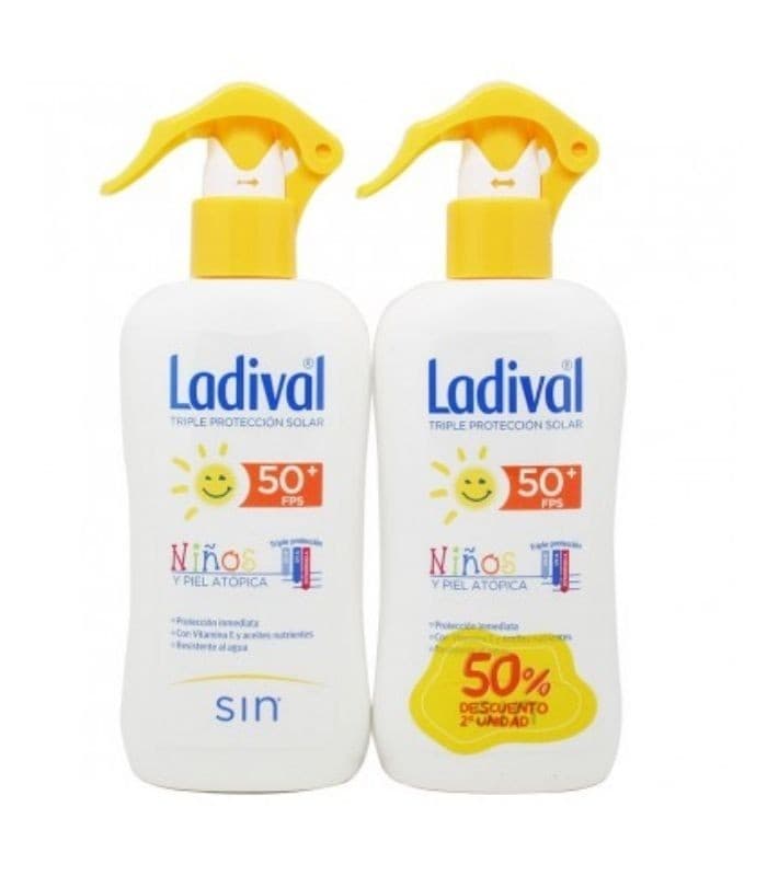 Ladival Niños y Piel Atopica FPS 50+ 1 Envase 50 ML