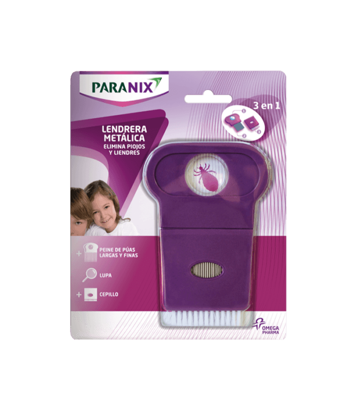 Paranix Peine Antipiojos Lendrera