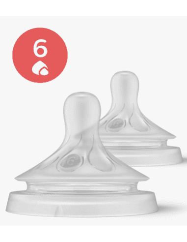 Tetina Natural Liquidos Espesos Avent Philips + 6 M 2 U