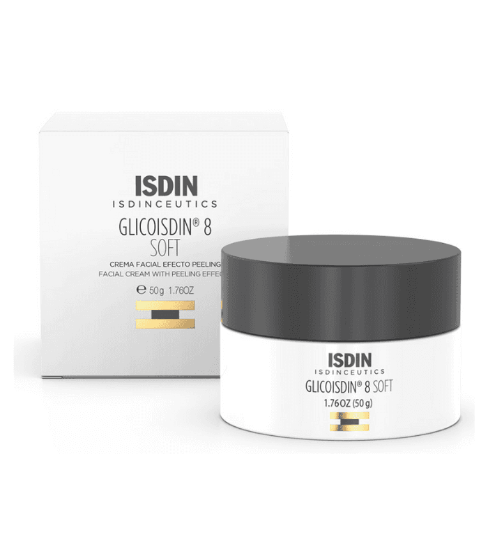Isdinceutics Glicoisdin 8 Soft Crema Facial Efecto Peeling 1 Envase 50 ML