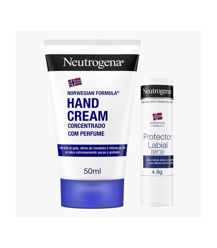 Neutrogena Van Gogh Crema Manos Concentrada+ Stick Labial SPF 20 1 Envase 50 ML + 1 Envase 4,8
