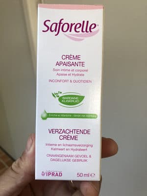 Saforelle Crema Intima Calmante 1 Envase 50 ML