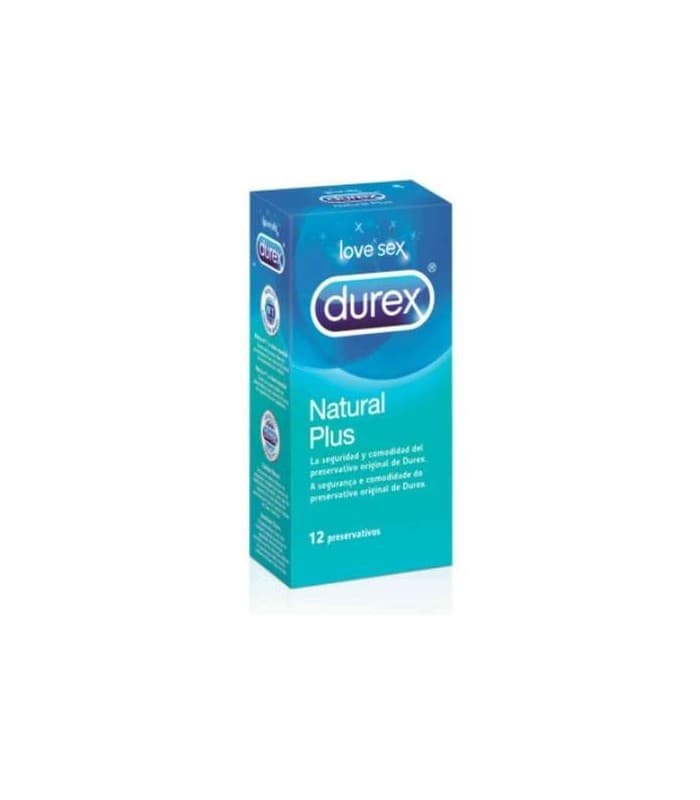 Durex Natural Plus Preservativos 12 Preservativos 2 Cajas