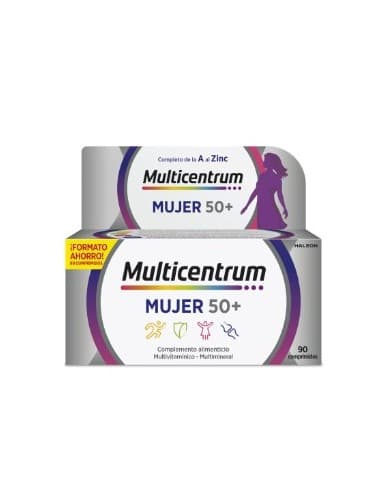 Multicentrum Mujer 50+ 90 Comprimidos
