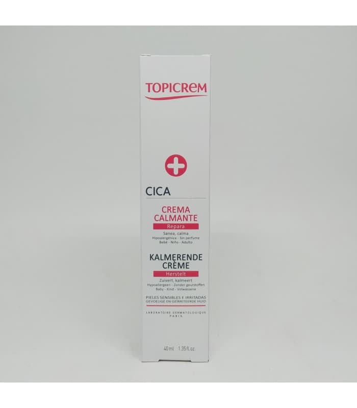 Topicrem Cica Crema Calmante 1 Envase 40 ML