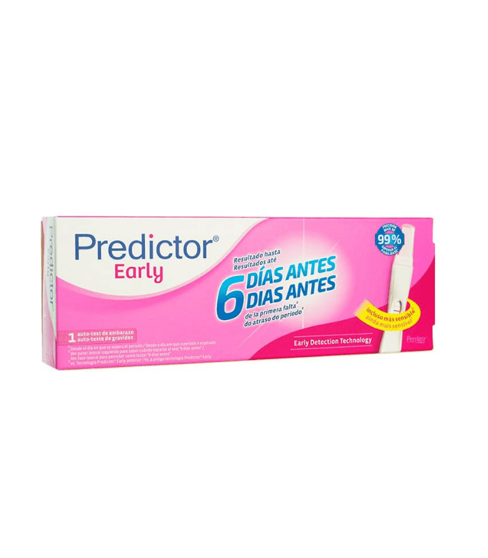 Test de Embarazo Predictor Early 1 Unidad