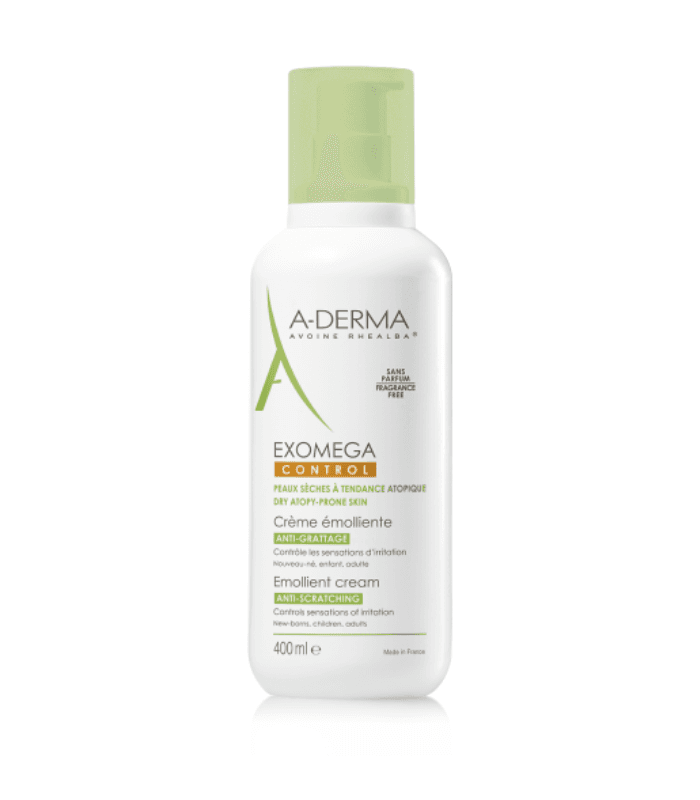 A-derma Exomega Control Gel Limpiador Emoliente 2 Envases 500 ML