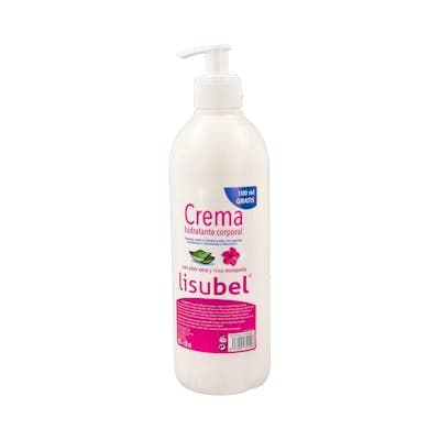 Crema Hidratante Corporal Lisubel 1 Envase 400 ML