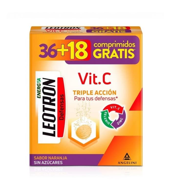 Leotron Vitamina C Angelini Comp Efervescentes 18 Comp