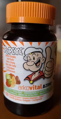 Arkovital Popeye Polivitaminico Caramelo de Goma 60 Caramelos