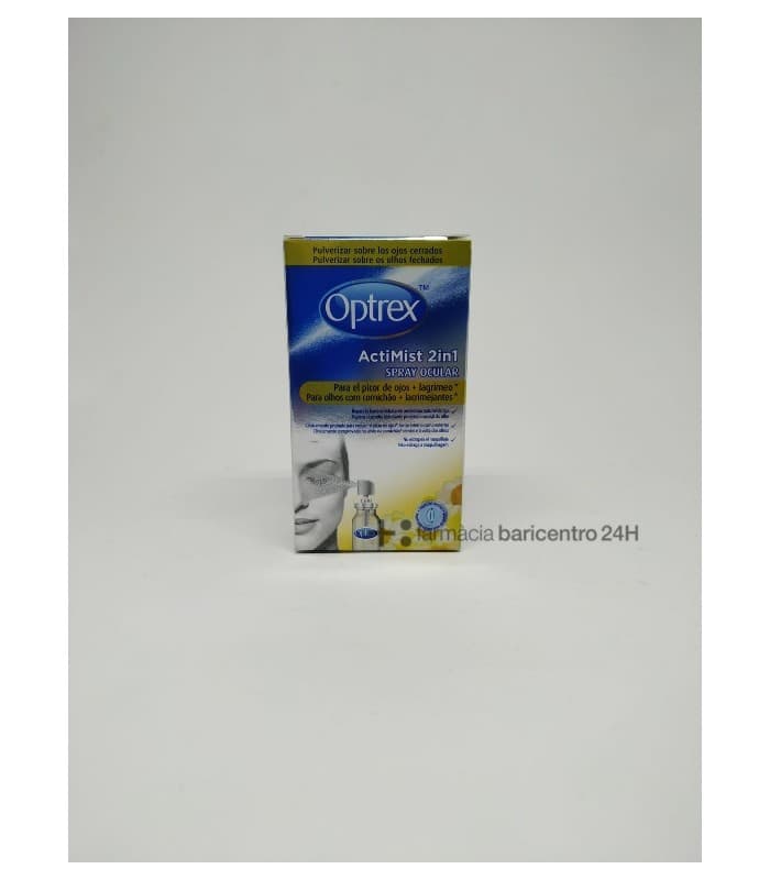 Optrex Actimist 2 en 1 Picor de Ojos+ Lagrimeo 1 Spray 10 ML