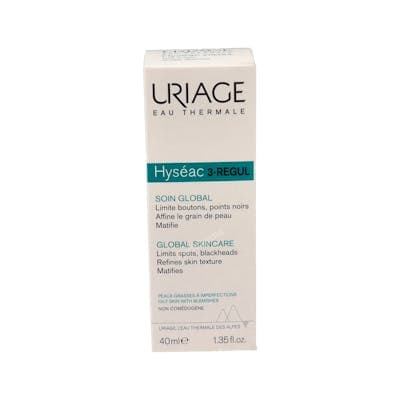 Hyseac 3-regul+ Cuidado Global Uriage 1 Envase 40 ML