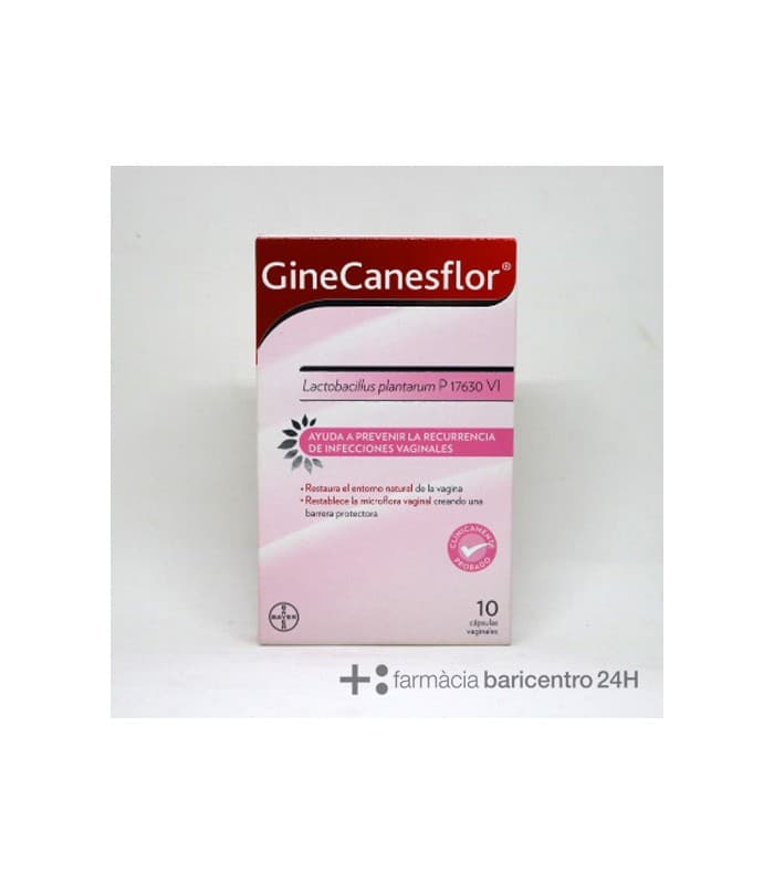 Ginecanesflor 10 Capsulas Vaginales