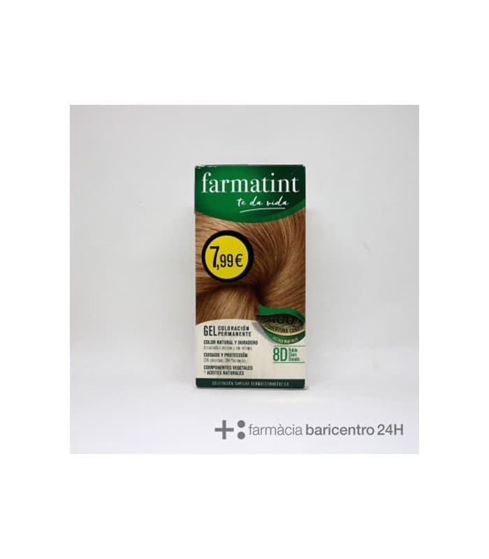 Farmatint 1 Envase 135 ML Tono 8d Rubio Claro Dorado