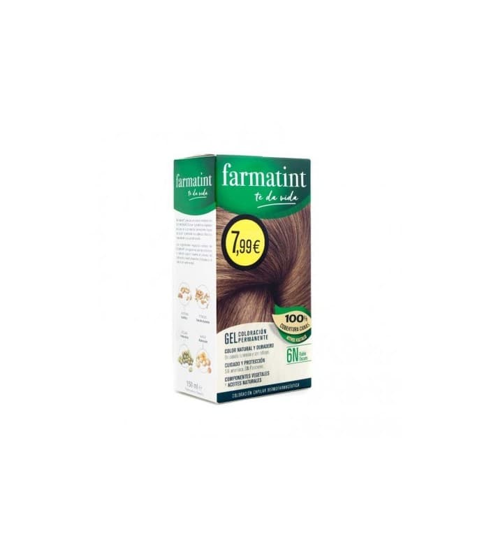 Farmatint 1 Envase 135 ML Tono 6n Rubio Oscuro