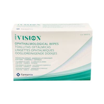 Ivision Toallitas Oftalmicas Activas 20 Unidades