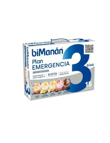 Bimanan Plan Emergencia 3 Dias 15 Sobres 44 G