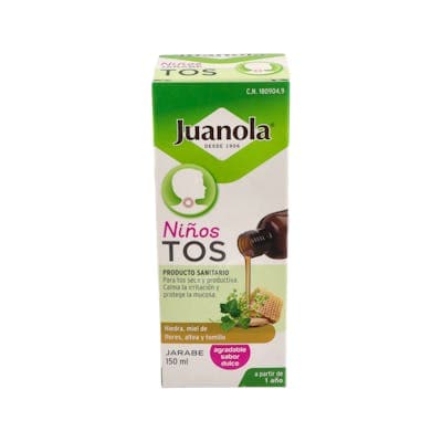 Juanola Tos Jarabe Niños 1 Botella 150 ML