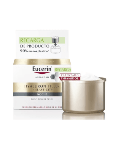 Hyaluron-filler + Elasticity Crema de Noche Eucerin 1 Envase 50 ML