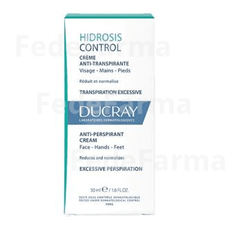 Ducray Hidrosis Control Crema Anti-transpirante Manos y Pies 50 ML