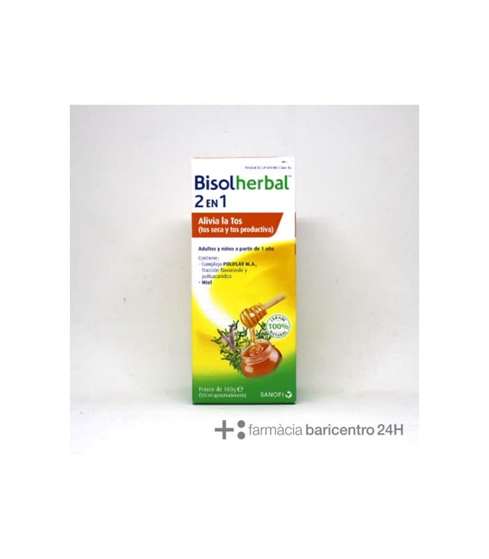 Bisolherbal 2 en 1 Jarabe 180 G