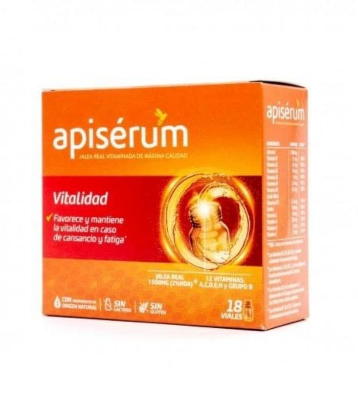 Apiserum Vitalidad 18 Viales