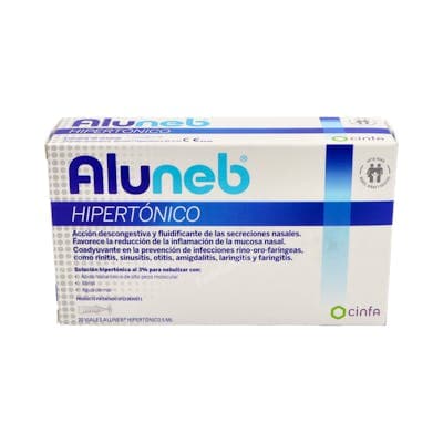 Aluneb Hipertonico 20 Viales 5 ML