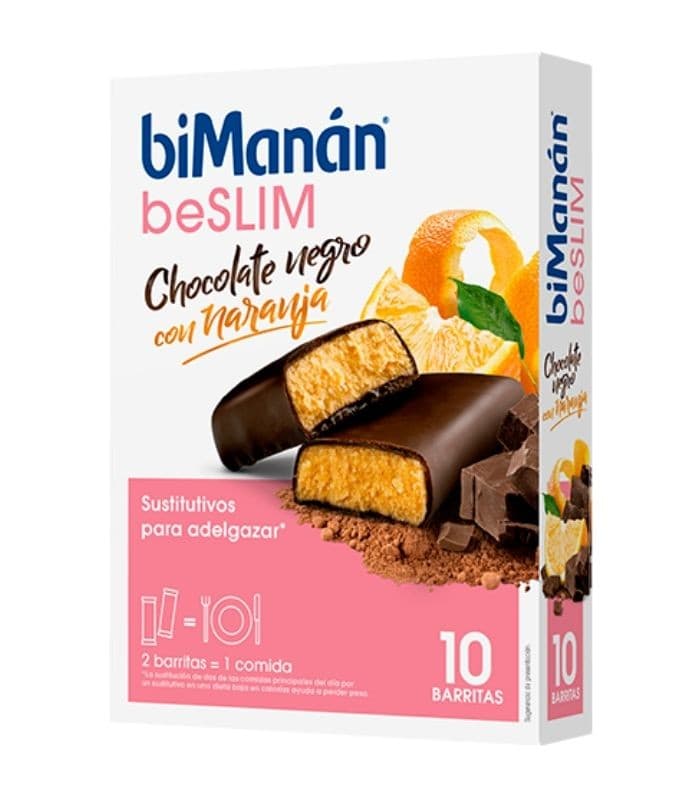 Bimanan Barrita Copos de Avena y Quinoa 1 Barrita Sabor Cacao
