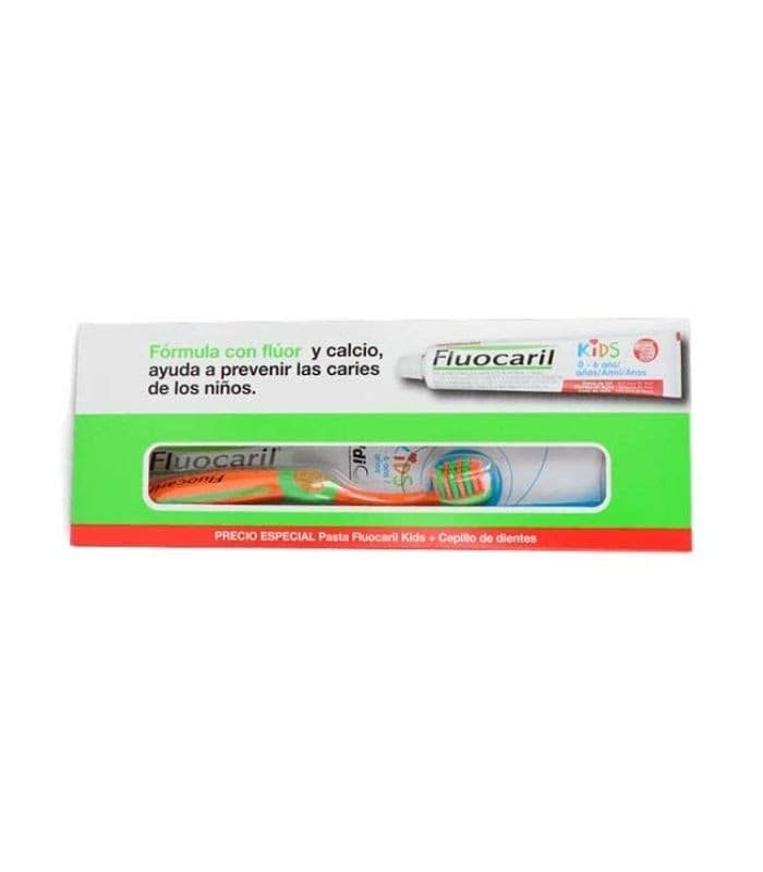 Fluocaril Pack Pasta Dental + Cepillo Itineric 4