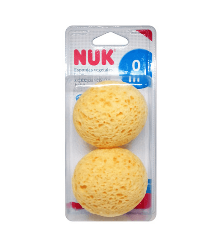 Nuk Esponja Vegetal Bebe 100 % 2 Unidades