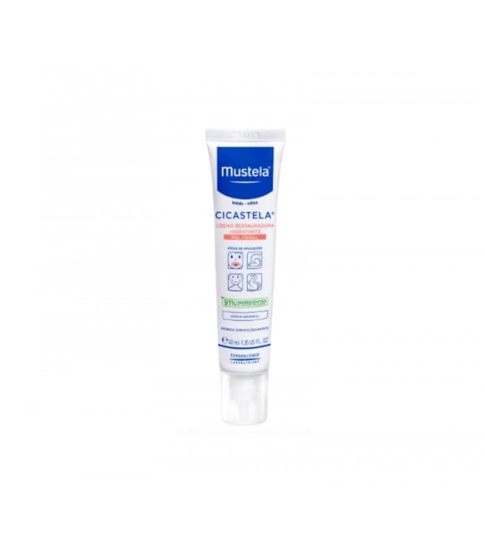 Cicastela Crema Reparadora Mustela 1 Envase 40 ML