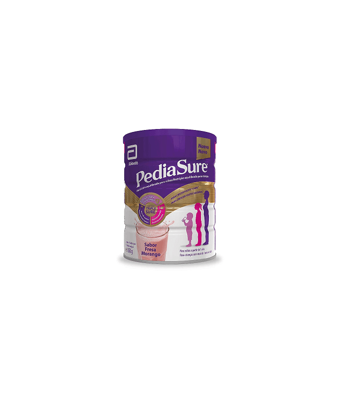 Pediasure Polvo 1 Lata 850 G Sabor Fresa