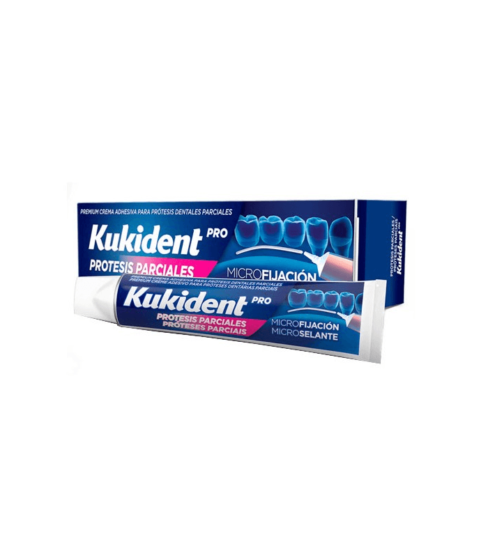 Kukident Pro Parciales Microfijacion Crema Adh Protesis Dental 40 G