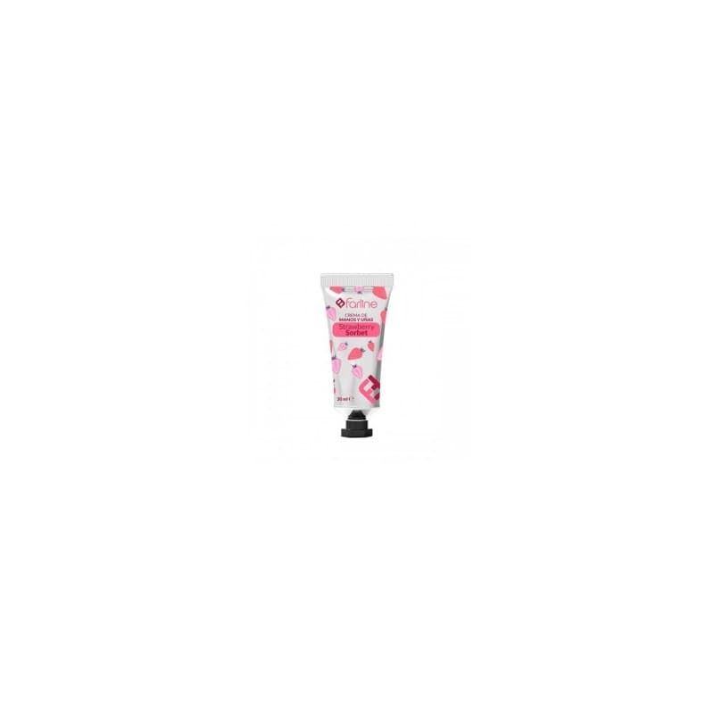 Farline Crema de Manos y Uñas Strawberry Sorbet 1 Envase 30 ML