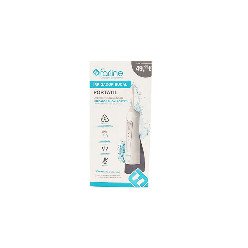 Irrigador Bucal Farline Portatil 1 Unidad