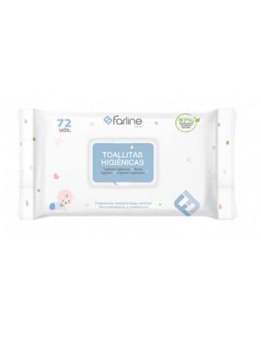Farline Bebe Toallitas Higienicas 72 Unidades