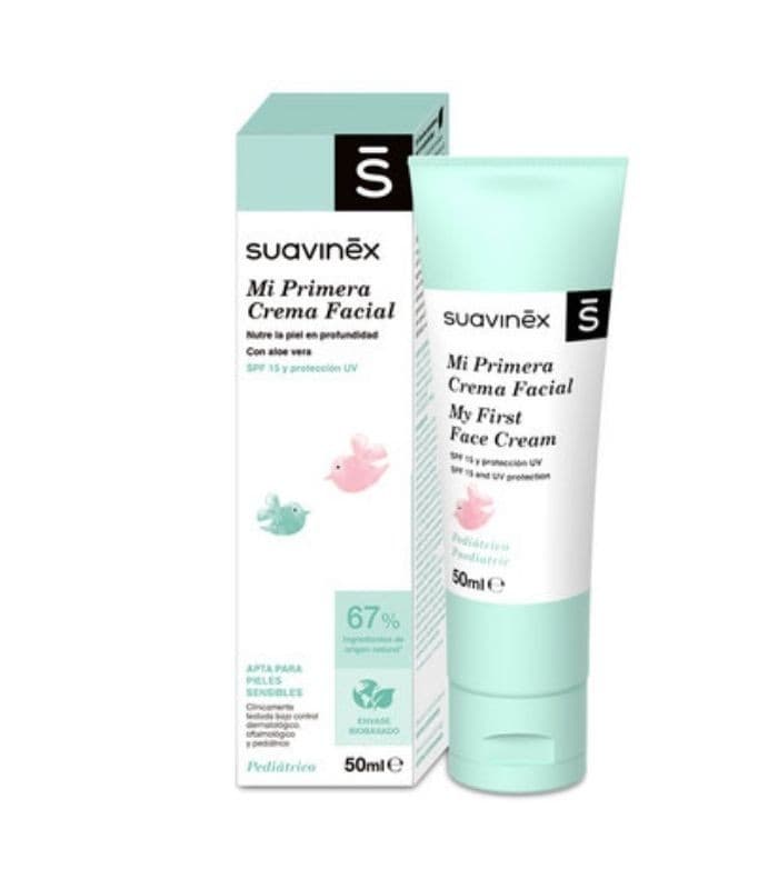 Suavinex Mi Primera Crema Facial Hidratante 1 Envase 50 ML